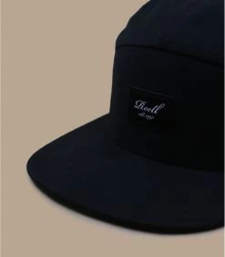 Reell 5 Panel Nylon Black 10 Reell 5 Panel Nylon Black -Arrêt. Aller. Chapeau. 5 panel nylon black 2