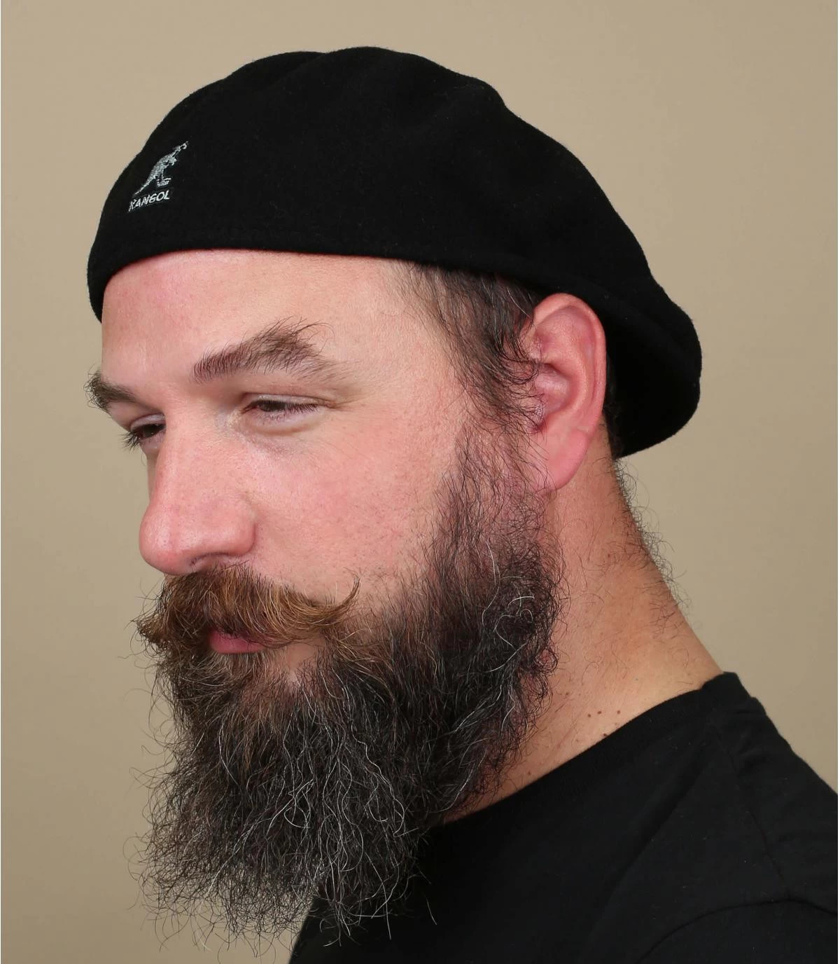 Kangol 504 Wool Noir 3 Kangol 504 Wool Noir