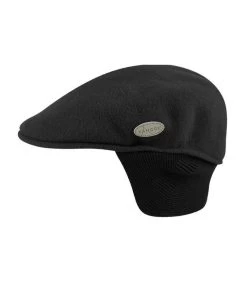 Kangol 504 Wool Earflap Noir 7 Kangol 504 Wool Earflap Noir -Arrêt. Aller. Chapeau. 504 wool earflap noirBeret20noir20cache20oreilles