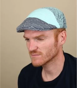 Kangol 507 Wavy Stripe Blue Tint Multi