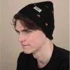 Picture Amik Beanie Black -Arrêt. Aller. Chapeau. amik beanie black