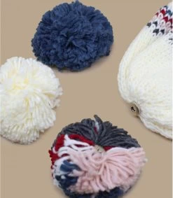 Cabaïa Bamboo Cream Red -Arrêt. Aller. Chapeau. bamboo cream red 3