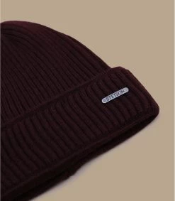 Stetson Beanie Merino Wool Bordeaux -Arrêt. Aller. Chapeau. beanie merino wool bordeaux 1