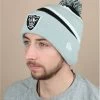 NEW ERA Beanie NFL Striped Raiders -Arrêt. Aller. Chapeau. beanie nfl striped raiders
