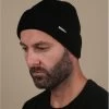 Stetson Beanie Wool Black -Arrêt. Aller. Chapeau. beanie wool blackbonnet20revers20noir20laine20Beanie20Wool20black