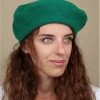 Beret Classique Vert Emeraude Wm -Arrêt. Aller. Chapeau. beret classique vert emeraude wmBeret20femme20vert20Beret20classique20vert20emeraude20wm