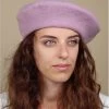Beret Classique Violet -Arrêt. Aller. Chapeau. beret classique violetBeret20femme20violet20Beret20classique20violet