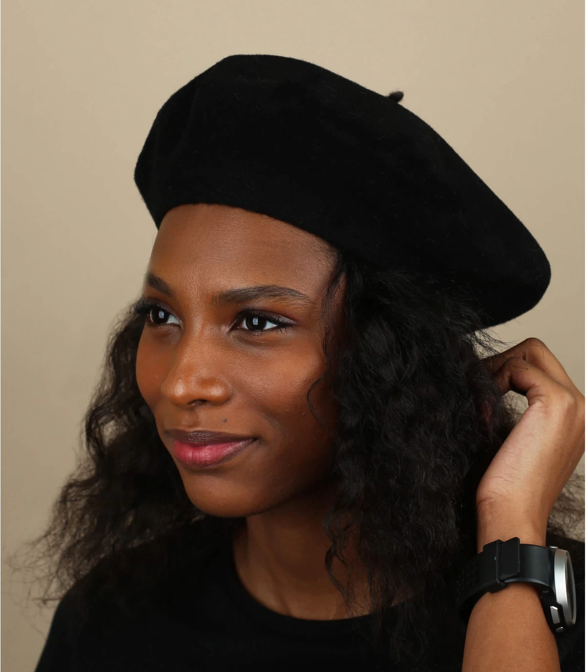 Beret Paris Noir 3 Beret Paris Noir