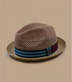 Bailey Berle Natural -Arrêt. Aller. Chapeau. berle naturalpork20pie20paille20Bailey
