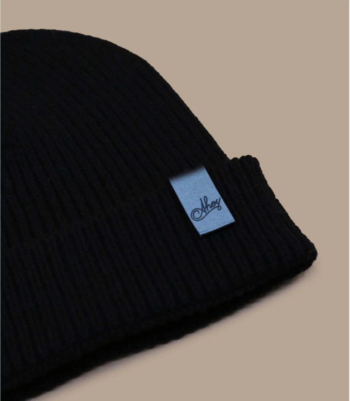 Bonnet Ahoy Black Blue. Eco & Fabriqué En France 4 Bonnet Ahoy Black Blue. Eco & Fabriqué En France – Image 2