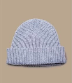 Bonnet Fabriqué En France Laine Recyclée Gris -Arrêt. Aller. Chapeau. bonnet fabrique en france laine recyclee gris 1