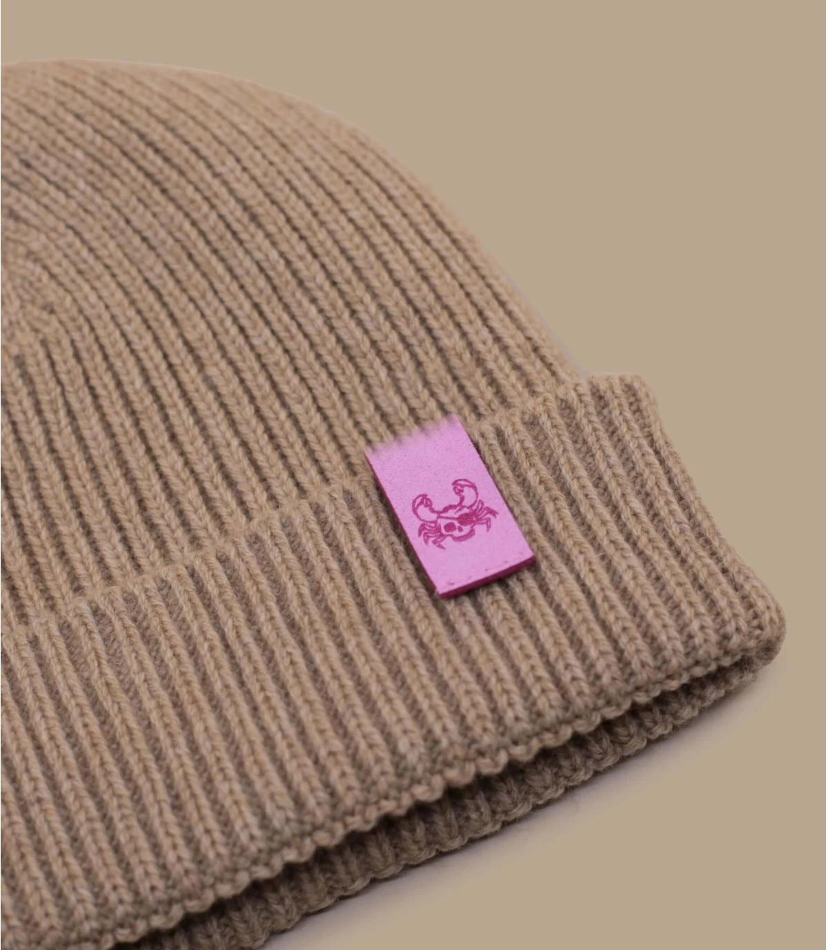 Bonnet Ocean Legend Camel Pink. Eco & Fabriqué En France 4 Bonnet Ocean Legend Camel Pink. Eco & Fabriqué En France – Image 2