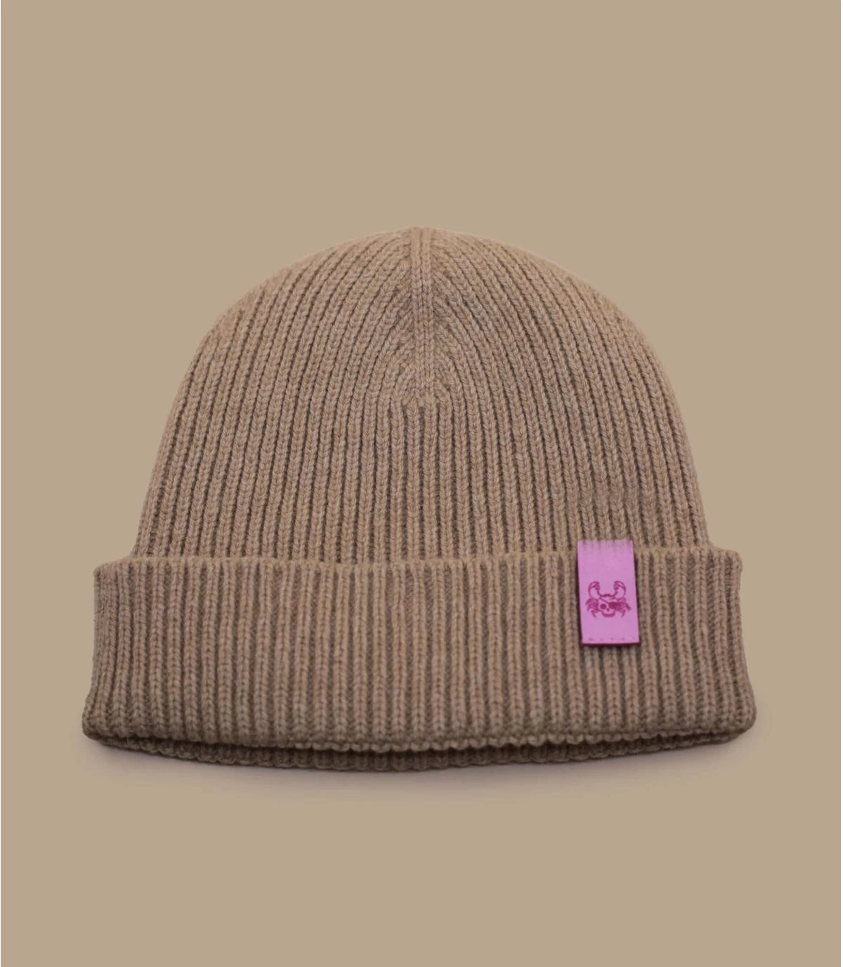 Bonnet Ocean Legend Camel Pink. Eco & Fabriqué En France 3 Bonnet Ocean Legend Camel Pink. Eco & Fabriqué En France