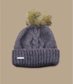Seeberger Bonnet Pompon Mia Nutria