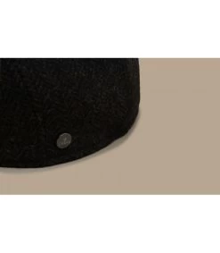Britton Wool Herringbone Brown -Arrêt. Aller. Chapeau. britton wool herringbone brownberet20gavroche20marron20laine