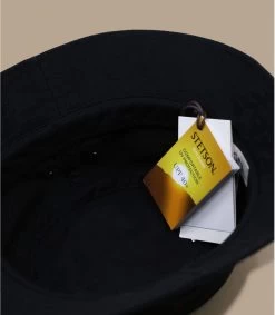 Stetson Bucket Cotton Twill Black 9 Stetson Bucket Cotton Twill Black -Arrêt. Aller. Chapeau. bucket cotton twill black 3