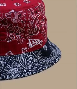 NEW ERA Bucket Paisley Scarlet 7 NEW ERA Bucket Paisley Scarlet -Arrêt. Aller. Chapeau. bucket paisley scarlet 2