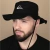 Quiksilver Bushmaster Black -Arrêt. Aller. Chapeau. bushmaster black