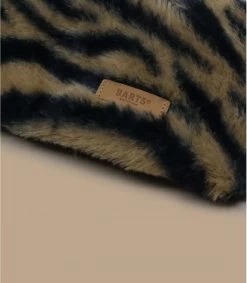Barts Calla Headband Print Brown 7 Barts Calla Headband Print Brown -Arrêt. Aller. Chapeau. calla headband print brownbandeau20fourrure20tigre
