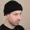 Kangol Cardinal 2 Way Beanie Black -Arrêt. Aller. Chapeau. cardinal 2 way beanie black