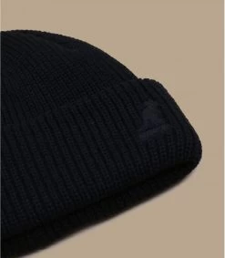 Kangol Cardinal 2 Way Beanie Black -Arrêt. Aller. Chapeau. cardinal 2 way beanie black 2