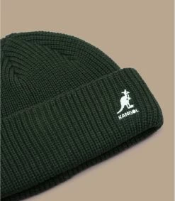 Kangol Cardinal 2 Way Beanie Pine -Arrêt. Aller. Chapeau. cardinal 2 way beanie pine 2