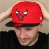NEW ERA Casquette Chicago Bulls 59fifty Rouge -Arrêt. Aller. Chapeau. casquette bulls rouge