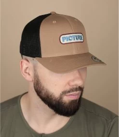 Picture Casquette Byam Trucker Dark Stone