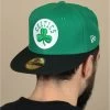 NEW ERA Casquette Boston Celtics Verte 2 NEW ERA Casquette Boston Celtics Verte -Arrêt. Aller. Chapeau. casquette celtics verte