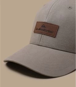 Quiksilver Casquette Down The Hatch Plaza Taupe -Arrêt. Aller. Chapeau. casquette down the hatch plaza taupe 2