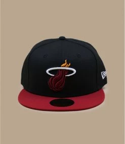 NEW ERA Casquette Miami 59fifty Heat Noire