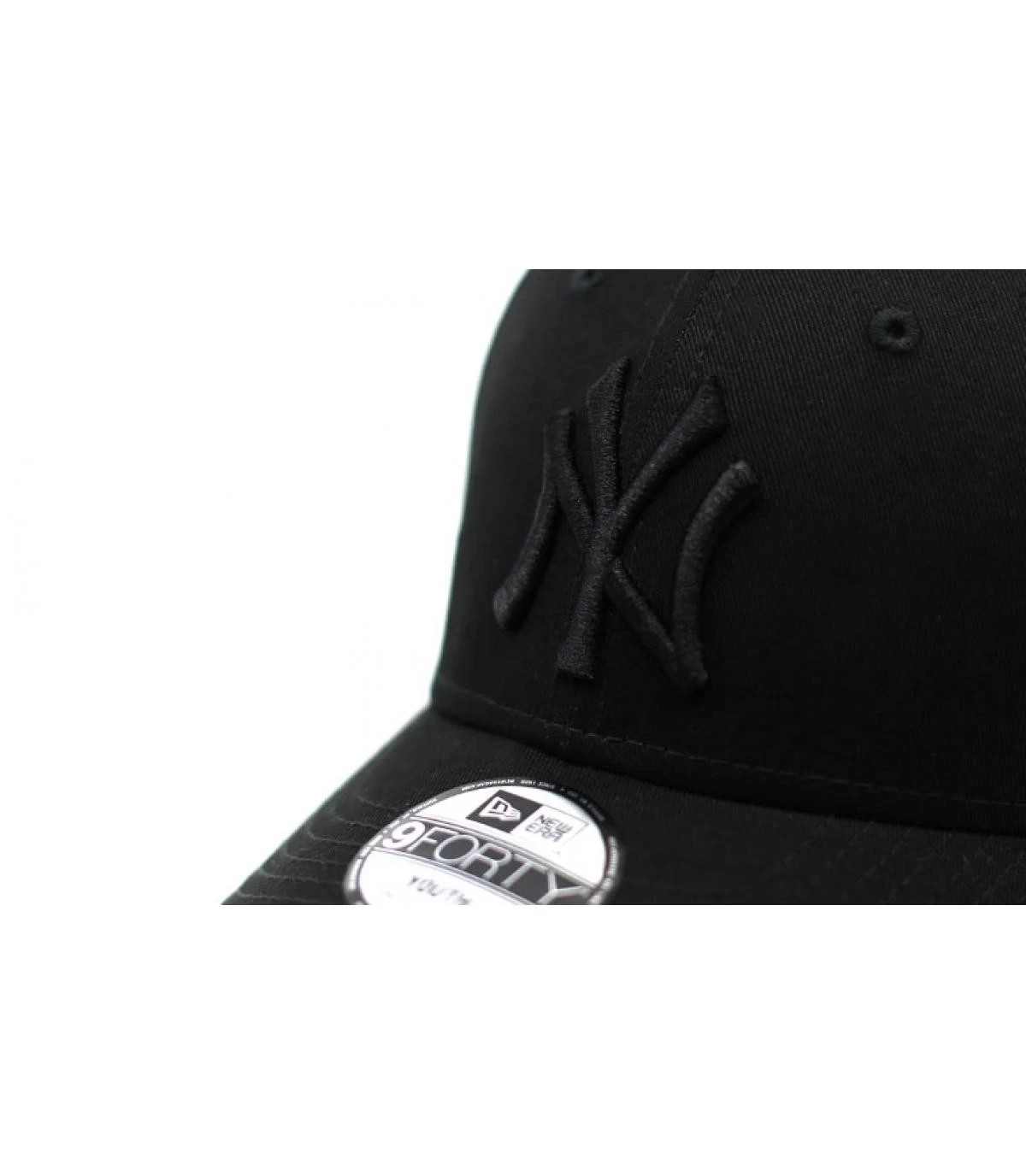 NEW ERA Casquette Kids NY League Ess 9Forty Black Black 5 NEW ERA Casquette Kids NY League Ess 9Forty Black Black – Image 3