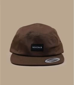 NIXON Casquette Mikey 5 Panel Brown -Arrêt. Aller. Chapeau. casquette mikey 5 panel brown 2