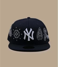 NEW ERA Casquette MLB AOP Paisley 59Fifty NY 10 NEW ERA Casquette MLB AOP Paisley 59Fifty NY -Arrêt. Aller. Chapeau. casquette mlb aop paisley 59fifty ny 1