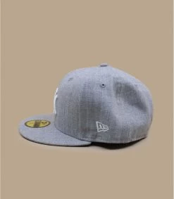 NEW ERA Casquette NY 59fifty Heather Grey -Arrêt. Aller. Chapeau. casquette ny 59fifty heather grey 2
