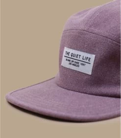 Casquette Overdyed 5 Panel Wine -Arrêt. Aller. Chapeau. casquette overdyed 5 panel wine 2