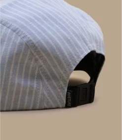 Casquette Stripe 5 Panel Blue -Arrêt. Aller. Chapeau. casquette stripe 5 panel blue 4