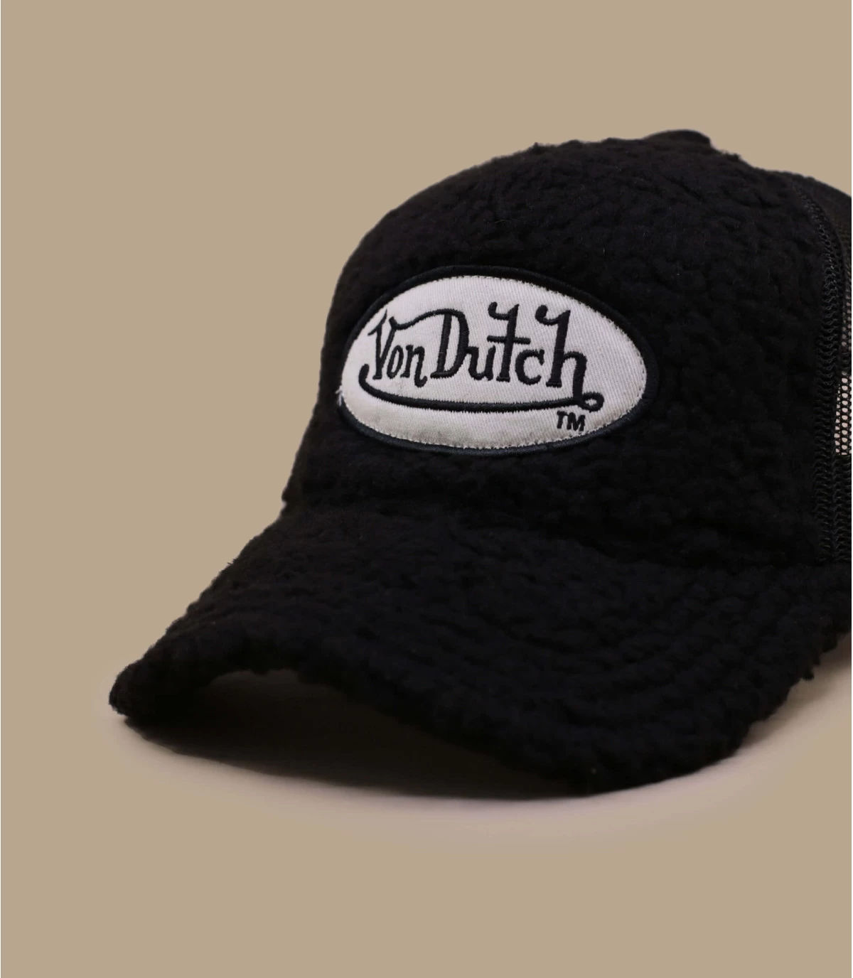 Von Dutch Casquette Trucker Logo Fur Black 5 Von Dutch Casquette Trucker Logo Fur Black – Image 3