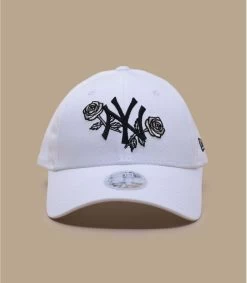 NEW ERA Casquette Wmn Floral Metallic 940 NY White -Arrêt. Aller. Chapeau. casquette wmn floral metallic 940 ny white 1