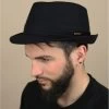 Stetson Chapeau Benavides Wool Noir -Arrêt. Aller. Chapeau. chapeau benavides wool noir
