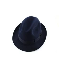 Borsalino Chapeau Feutre Lapin Marengo Marine -Arrêt. Aller. Chapeau. chapeau feutre marengo marineChapeau20Borsalino20feutre20lapin20b