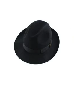 Borsalino Chapeau Feutre Lapin Marengo Noir -Arrêt. Aller. Chapeau. chapeau feutre marengo noirchapeau20feutre20lapin20noir