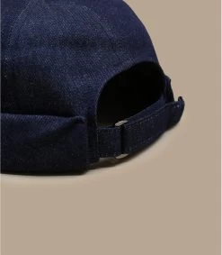 Cooper Denim Indigo 7 Cooper Denim Indigo -Arrêt. Aller. Chapeau. cooper denim indigobonnet20docker20coton20bleu