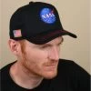 Capslab Curve NASA Black -Arrêt. Aller. Chapeau. curve nasa black
