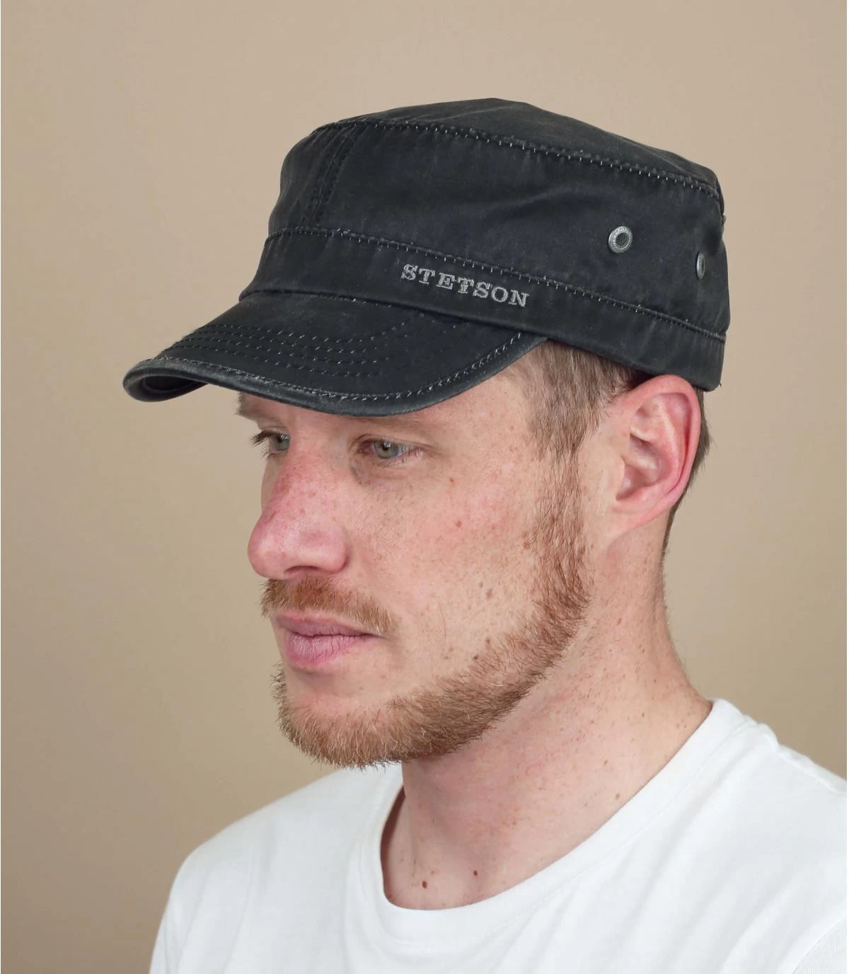 Stetson Datto Noir Poly Coton 3 Stetson Datto Noir Poly Coton