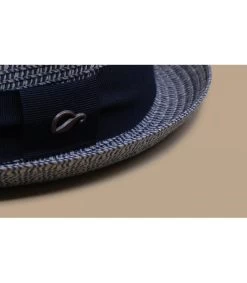 Diamond Bleu -Arrêt. Aller. Chapeau. diamond bleuGottmann20chapeau20paille20bleu