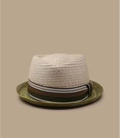 Diamond Raffia Green -Arrêt. Aller. Chapeau. diamond raffia green 2