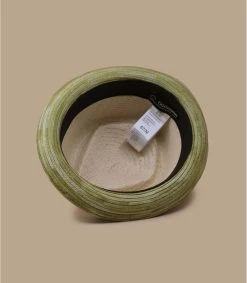 Diamond Raffia Green -Arrêt. Aller. Chapeau. diamond raffia green 4