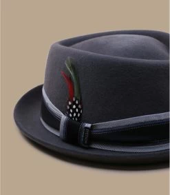 Stetson Diamond Woolfelt Grey -Arrêt. Aller. Chapeau. diamond woolfelt grey 3