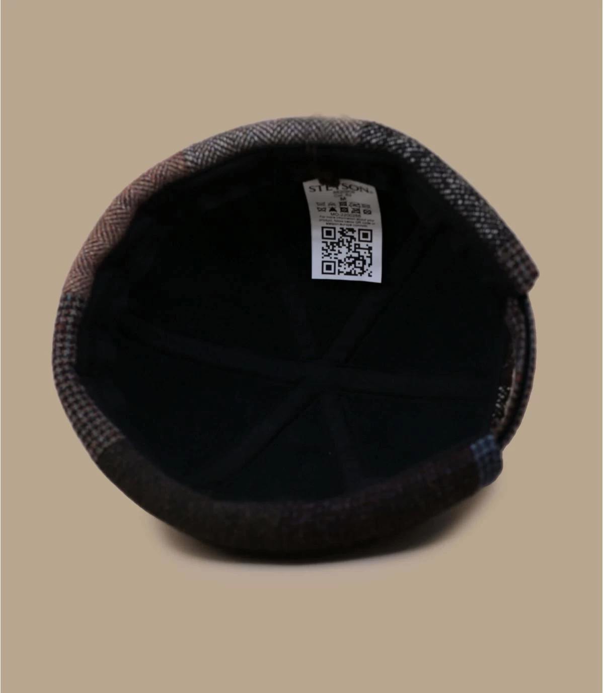 Stetson Docker Patchwork Brown Mix 7 Stetson Docker Patchwork Brown Mix – Image 5